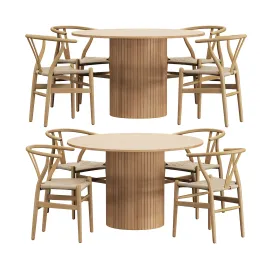 Hill table Vish chair